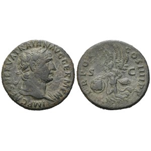 Trajan (98-117), As, Rome, 100; Æ (10,63 g; 26,8 mm; 6 h)