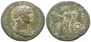 Trajan (98-117), Dupondius, Rome, 112-114; Æ (11,33 g; 28,2 mm; 6 h)