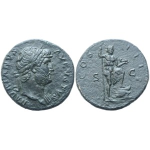Hadrian (117-138), Sestertius, Rome, AD 125-127; (24,67 g; 33 mm; 6 h)