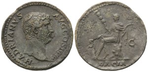 Hadrian (117-138), As, Rome, c. 130-133; Æ (8,38 g; 26,8 mm; 12 h)