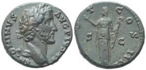 Antoninus Pius (138-161), As, Rome, 145-161; Æ (10,88 g; 25 mm; 11 h)