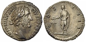 Antoninus Pius (138-161), Denarius, Rome, AD 148-149; AR (g 3,07; mm 17,7)