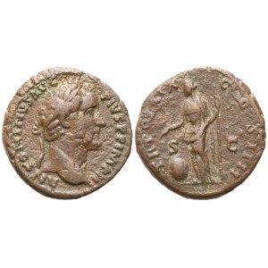 Antoninus Pius (138-161) Dupondius, Rome, AD 155-156; Æ (10,70 g; 25,8 mm; 12 h)