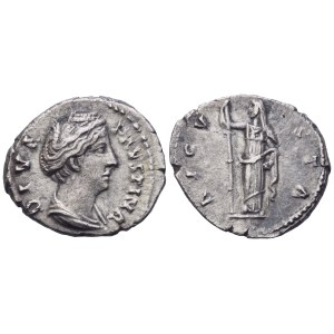 Diva Faustina I (died 141), Denarius, Rome, after 141; AR (2,88 g; 18 mm; 5 h)