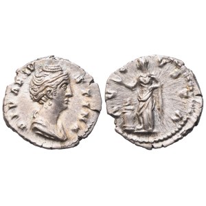 DIva Faustina I (died 141), Denarius, Rome, after 141; AR (2,64 g; 17,7 mm; 6 h)