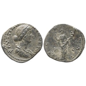 Faustina II Augusta (147-175), Sestertius struck under Marcus Aurelius, Rome, AD 161-164; Æ (9,87 g; 25,5 mm; 6 h)