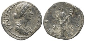 Faustina II Augusta (147-175), Sestertius struck under Marcus Aurelius, Rome, AD 161-164; Æ (9,87 g; 25,5 mm; 6 h)