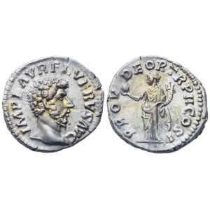Lucius Verus (161-169), Denarius, Rome, 161-162; AR (3,38 g; 17,7 mm; 6 h)