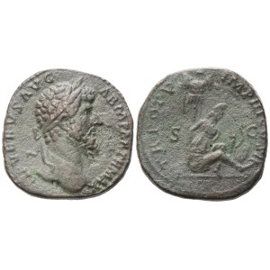 Lucius Verus (161-169), Sestertius, Rome, 165-166; Æ (27,20 g; 31,5 mm; 12 h)