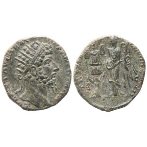 Lucius Verus (161-169), Dupondius , Rome, 166; Æ (11,19 g 24,1 mm 11 h)