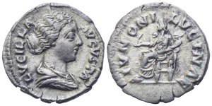 Lucilla Augusta (164-182), Denarius, Rome, 163-164; AR (2,81 g; 18 mm; 12 h)