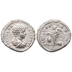 Geta Caesar (198-209), Denarius, Rome, 200-202; AR (3,30 g; 18,6 mm; 12 h)