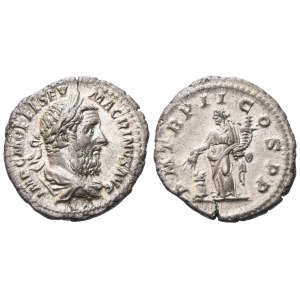Macrinus (217-218), Denarius, Rome, March-June 218; AR (3,18 g; 19,2 mm; 6 h)