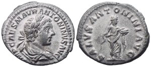 Elagabal (218-222), Denarius, Rome, 218; AR (3,31 g; 19,2 mm; 12 h)