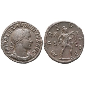 Severus Alexander (222-235), Sestertius, Rome, 232; Æ (19,35 g; 30,8 mm; 1 h)