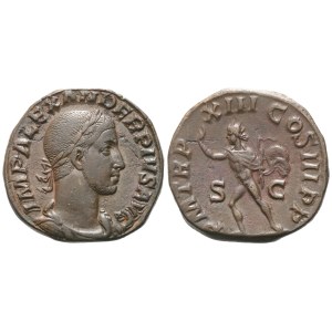 Severus Alexander (222-235), Sestertius, Rome, 234; Æ (20,95 g; 28,6 mm; 12 h)