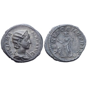 Julia Mamaea, denár vyrazený za Severa Alexandra, Rím, 223 po Kr.; AR (2,60 g; 19,5 mm; 7 h)