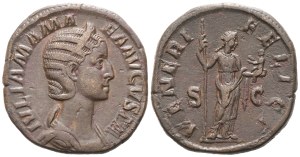 Julia Mamea Augusta (222-235), Sestertius, Rome, 224; Æ (18,67 g; 30 mm; 12 h)