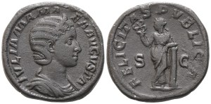 Julia Mamaea Augusta (222-235), Sestertius, Rome, 228; Æ (26,20 g; 31,5 mm; 12 h)