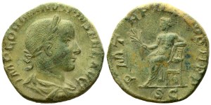 Gordian III (238-244), Sestertius, Rome, AD 241-243; Æ (19,45 g; 28 mm; 12 h)