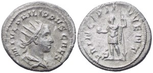 Philip II Caesar (244-247), Antoninianus, Rome, 244-246; AR (3,63 g; 22,2 mm; 6 h)