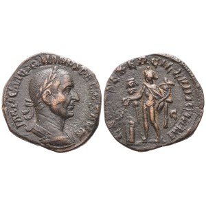 Trajan Decius (249-251), Sestertius, Rome, 250; Æ (17,05 g; 28,9 mm; 12 h)