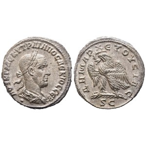 Traján Decius (249-251), tetradrachma, Antiochia (Sýria), 249-251; BI (12,28 g; 25,7 mm; 11 h)