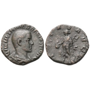 Herennius Etruscus Caesar (249-251), Sestertius, Rome; Æ (14,10 g; 26,6 mm; 12 h)