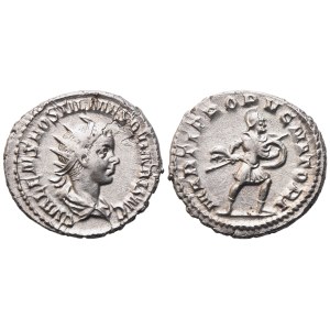 Hostilian as Caesar (250-251) Antoninianus, Rome, 251; AR (4,43 g; 22,2 mm; 12 h)
