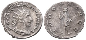 Trebonianus Gallus (251-253), Antoninianus, ROme, 251-253;. AR (3,37 g; 21,2 mm; 12 h)