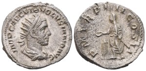 Volusian (251-253), Antoninianus, Rome, 253; AR (3,78 g; 21,2 mm; 12 h)
