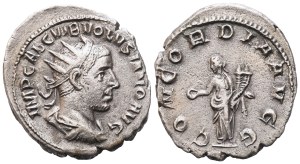 Volusian (251-253), Antoninianus, Rome, 253; AR (3,62 g; 21,8 mm; 1 h)