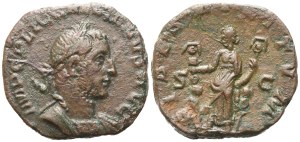 Gallienus (253-268), Sestertius, Rome, 254-255; Æ (16,24 g; 28 mm; 12 h)