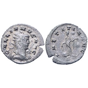 Gallienus (253-268), Antoninianus, Mediolanum, 263-264; Silvered Æ (3,06 g; 21,5 mm; 1 h)