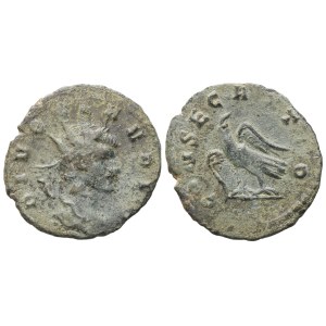 Divus Claudius II (died 270), Antoninianus struck under Aurelian, Rome, 270-271; BI (2,80 g; 20,6 mm; 6 h)