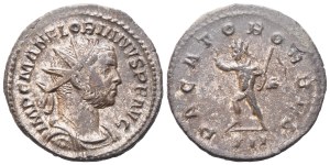 Florian (276), Antoninianus, Lugdunum; AR (3,55 g; 21,8 mm; 12 h)