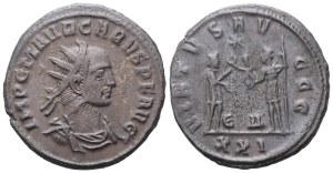 Carus (282-283), Antoninianus, Antioch; Æ (4,19 g; 21,2 mm; 5 h)