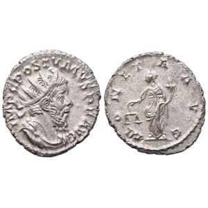 Postumus (Imperium Galliarum) (260-269), Antoninianus, Treveri, 263-265; AR (3,02 g; 21,3 mm; 1 h)