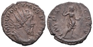 Postumus (Imperium Galliarum), (260-269) Antoninianus, Colonia Agrippinensis, 269; Æ (3,16 g; 18,6 mm; 6 h)