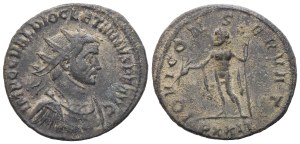 Diocletian (284-305), Antoninianus, Ticinum, 285-286; Æ (4,22 g; 21,7 mm; 6 h), Ticinum