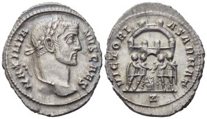 Maximianus (295-299), Argenteus, Rome, c. 295-297; AR (2,52 g; 21 mm; 12 h)