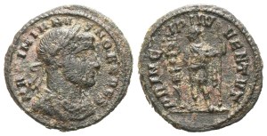 Galerius as Caesar (293-305), Quinarius, Rome, 293-294; Silvered Æ (1,67 g; 14,5 mm; 11 h)