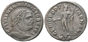 Galerius Caesar (293-305), Follis, Heraclea, 297-298; Æ ( 8,40 g; 27,5 mm; 6 h)