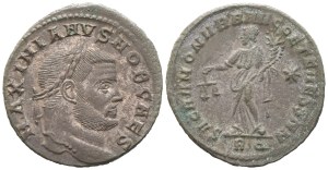 Galerius as Caesar (293-305), Follis, Rome, c. 302-303; Æ (9,69 g; 28 mm; 6 h)
