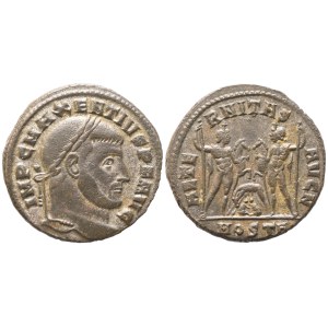 Maxentius (306-312), Follis, Ostia, 309; Æ (6,49 g; 24,8 mm; 12 h)