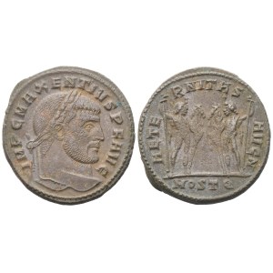 Maxentius (306-312), Follis, Ostia, c. 309-312; Æ (7,40 g; 25,5 mm; 6 h)