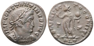 Constantine I (307/310-337), Follis, Lugdunum, 313-314; Æ (3 g; 19 mm; 12 h)