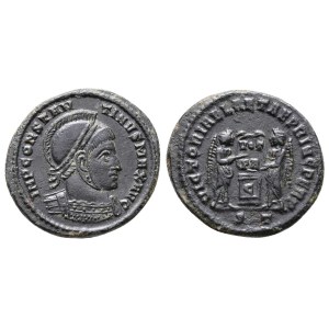 Constantine I (307/310-337), Follis, Ticinum, 318-9; Æ (2,99 g; 19 mm; 6 h)