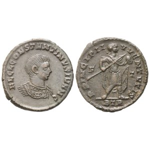 Constantine II as Caesar (316-337), Follis struck under Constantine I, Treveri, 317-318; Æ (2,70 g; 19,5 mm; 6 h)