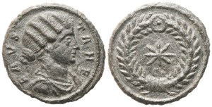 Fausta Augusta (324-326), Nummus struck under Constantine I, Thessalonica, 326; Æ (2,96 g; 18,8 mm; 6 h)